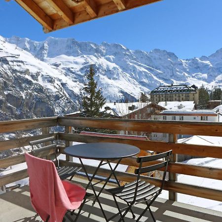 Apartment Gloria Sued By Interhome Mürren Exteriör bild