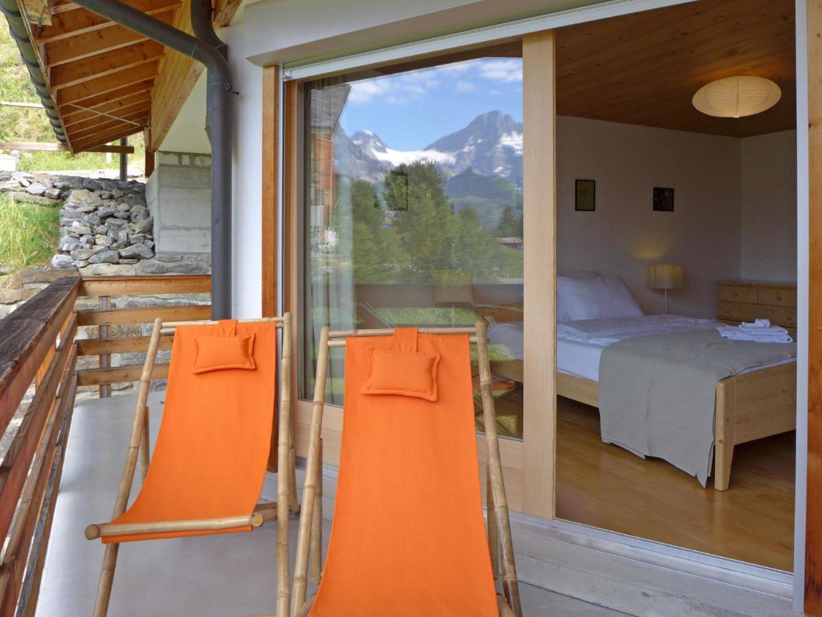 Apartment Gloria Sued By Interhome Mürren Exteriör bild
