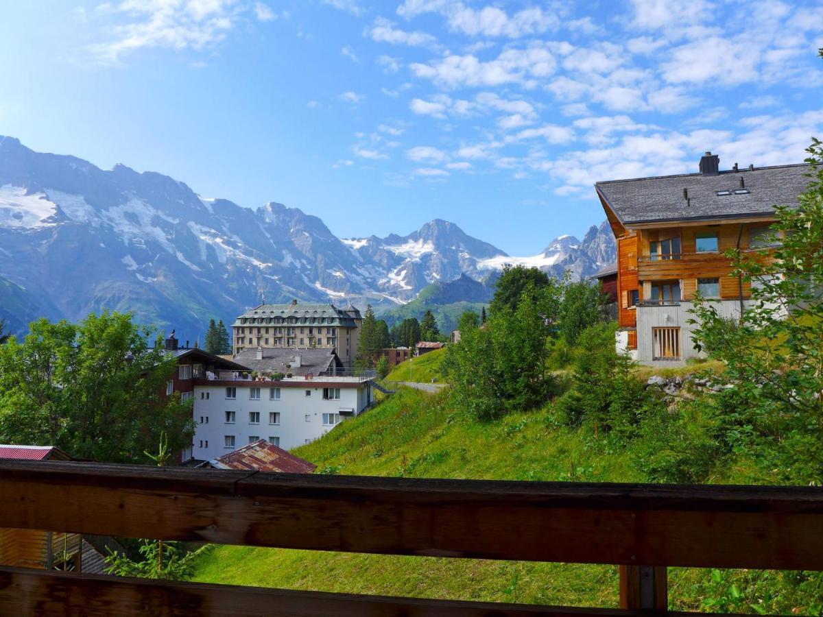 Apartment Gloria Sued By Interhome Mürren Exteriör bild