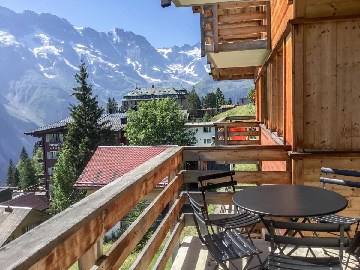 Apartment Gloria Sued By Interhome Mürren Exteriör bild